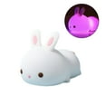 thumbnail image 2 of sdhkgrrt under $5 Rabbit Night Light, Puppy Rabbit Charging Night Light, Bedside Pat Silicone LED Light, Children's Eye Protection Night Lamp, Cute Animal Shape Table Lamp, 2 of 6