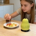 thumbnail image 5 of TIELUTT Toothbrush Holder Cute Fruit Design Dispenser for Home Décor Unique Kitchen Gadget Idea with Lid Glass Prep Containers with Lids Food Organizer for Fridge Long Container Canister Large Storage, 5 of 5