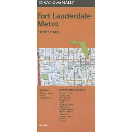 Southwest Florida Map - Rand mcnally fort lauderdale metro, florida street map: 9780528007996
