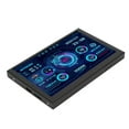 thumbnail image 3 of Moniteur de Données PC CPU, 5 Po IPS USB TYPE C Mini ITX Moniteur de Boîtier PC pour Affichage de Température AIDA64 Moniteur de Données PC CPU GPU, Résolution 800x480, 4.8 X 3.1 Po, 3 of 8