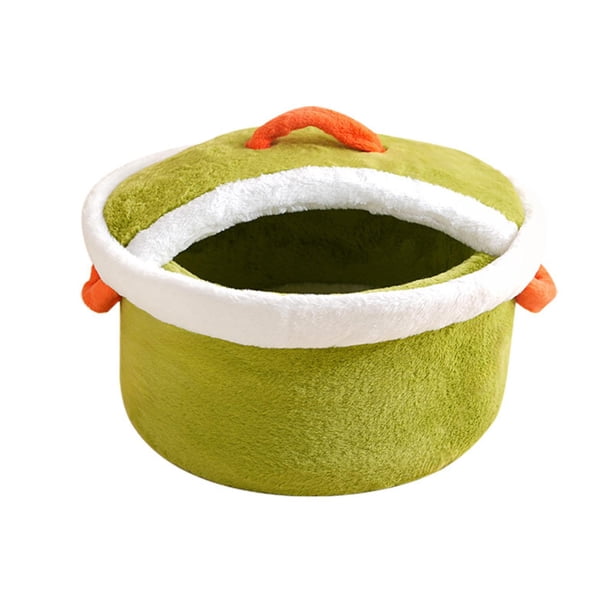 Casa para gatos, caseta para cachorros, caseta para perros, cama para gatos, camas para perros, cojín, linda, antideslizante, creativa para gatos de