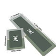 thumbnail image 3 of weibbin Kitchen Mat Set Seaweed Mud Cushion Carpet Comfortable Standing Desk Mat For Office Laundry Room Watertight And Ergonomic, 3 of 7