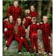 thumbnail image 2 of Conjuntos navideños europeos y americanos 2023 Familia de tres monos a cuadros para padres e hijos Ropa para el hogar Conjuntos para padres e hijos y conjuntos para toda la familia, 2 of 5
