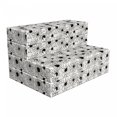 thumbnail image 1 of Flower Foldable Mattress, Abstract Outline Petals Art, 74.8" x 35.4", Ivory and Charcoal Grey, by Ambesonne, 1 of 6