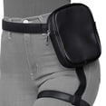 thumbnail image 1 of Riñonera de cuero para mujer, arnés de muslo, bolsa para pierna, riñonera, bolsa para pierna para senderismo al aire libre, ciclismo, 1 of 5
