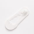thumbnail image 2 of 5 Pairs Floral Lace No-Show Socks for Women, Ultra-Low Cut Breathable Liners with Silicone Grip for Summer Flats & Heels White, 2 of 4