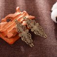 thumbnail image 4 of 36 piezas de bricolaje joyas accesorios accesorios hechos a mano horquilla tocado hueco-hacia fuera patrón de flores Headwear (62x24MM), 4 of 7