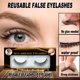 thumbnail image 5 of Pestañas autoadhesivas sin pegamento, pestañas postizas naturales y esponjosas reutilizables, pestañas largas de extensión, maquillaje, pestañas postizas gruesas, 5 of 8