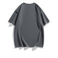 thumbnail image 4 of pstuiky camisetas para hombre, Camisa informal de manga corta con solapa y botones sólidos para hombre camisas casuales para hombre xxl, 4 of 6