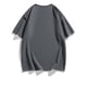 thumbnail image 4 of pstuiky camisetas para hombre, Camisa informal de manga corta con solapa y botones sólidos para hombre camisas casuales para hombre xxl, 4 of 6