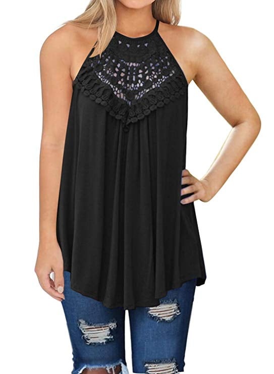 women's flowy summer tops