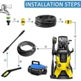 thumbnail image 4 of Winter Promotion,pressure Washer Lance, 150 Bar Lance Accessory For Karcher K2 K3 K4 K5 K6 K7 Pressure Washer Accessory With Adjustable Nozzle Banmo, 4 of 5