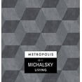 thumbnail image 2 of Metropolis, Urbain Graphique Rayures Floral Texturé Blanc Uni Papier Peint Rouleau, 2 of 2