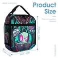 thumbnail image 5 of Invader Zim Lunch Bag Insulated Lunch Box Meal Cooler Bag Reusable Thermal Lunch Tote Bag For School Work Travel Picnic, 5 of 8