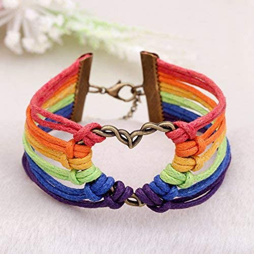 Pride Bracelets FREE Rainbow Friendship Bracelets Tutorial  Two of Wands