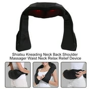 Shiatsu Kneading Neck Back Shoulder Massager Waist Neck Relax Relief Device