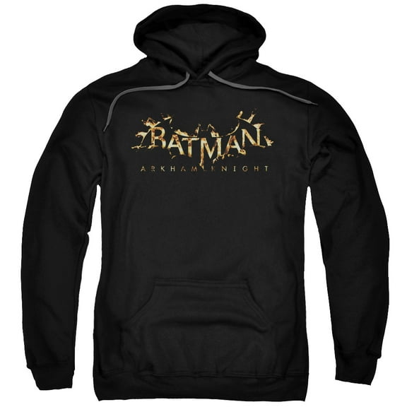 Batman Arkham Knight - Ak Flame Logo - Pull-Over Hoodie - XXXX-Large