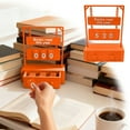 thumbnail image 2 of Counter 3D Printed Book Reading Shelf Sign and Swinging Display with Digital Storage for Book Lovers, 2 of 5