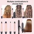 thumbnail image 5 of Versatile Hair Styling Set, Ionic Heated Brush Dual Voltage Fast Heat Up For Beautiful Locks At Home Or Travel, 5 of 5