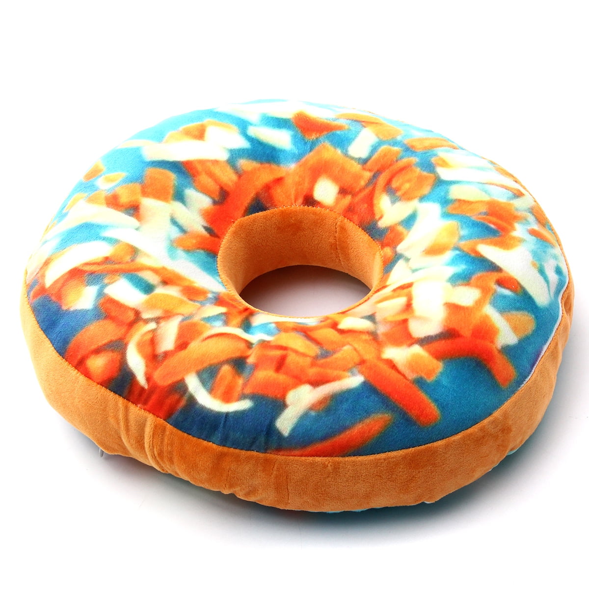 Soft Comfortable Plush Doughnut Food Pillow Cushion Funny Fashion Doughnut Food Pillow Cushion