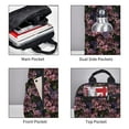 thumbnail image 5 of Daiia Orchids Flowers School Backpack for Men and Women Lightweight Backpack Durable Backpack Water-Resistant,Travel,Work Bag, 5 of 9