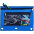 thumbnail image 3 of 3 Rings Binder Pencil Pouch, Pencil Case with Clear Window, 3 of 4