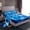 Blue, variant on Manfei Female Men White Gamepads Twin Sheet Sets 3pcs,Neon Lights Twin Fitted Sheet Microfiber,Video Game Breathable Flat Sheet,Ultra Soft Home Decor
