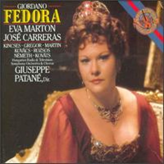 Pre-Owned Umberto Giordano: Fedora (CD 0074644218121) by Attila Fulop (tenor), Eva Marton (soprano), Imre Rohmann (piano), Istvan Rozsos (tenor), Janos Martin (baritone);...