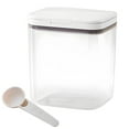 thumbnail image 2 of Airtight Brown Sugar Keeper, 2 l / 67.6 fl oz Pop-Up Lid Food Storage Container, Transparent Plastic Organizer for Rice, Flour, Grains, Cereal, Snacks, Kitchen Pantry, 2 of 6