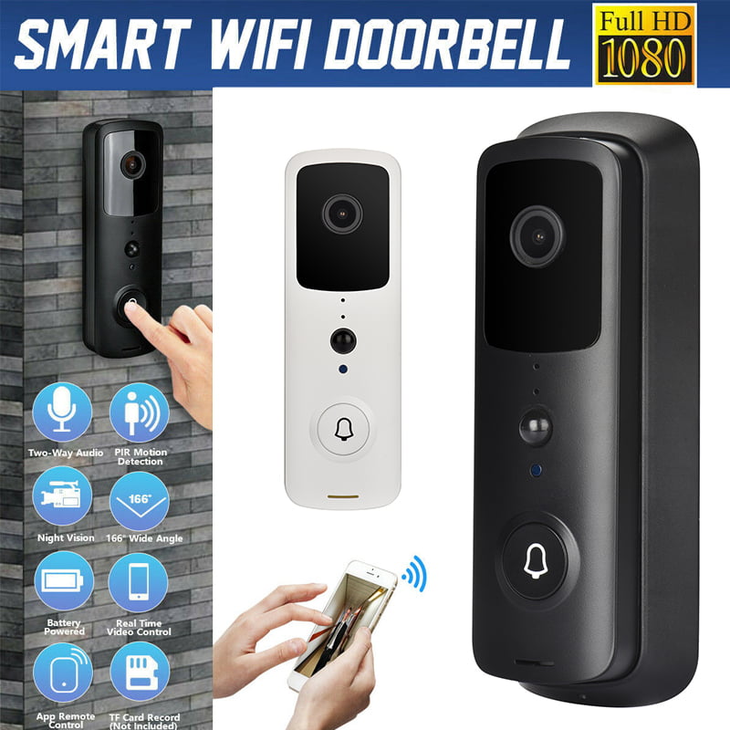 Wireless Doorbell Wireless WiFi Smart Doorbell Video Intercom PIR Detection IR 