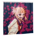 thumbnail image 6 of Himiko Toga Bathroom Shower Curtain,Bath Curtains Durable Waterproof Bath Curtain with 12 Hooks,72x72in, Adluts Girls Boys Bathroom Decor House Gifts, 6 of 7