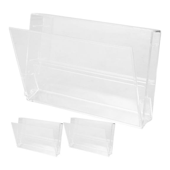 WORGEOUS  3 Pcs Cajas Transparentes Case Tape Audio Cassette Storage Products Holder