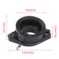 thumbnail image 1 of Carburetor Boot, Intake Manifold Joint Carburetor Boot Joint, Intake Manifold Boot For  TT-R 225 XT225 Motorcycle Carburetor, 1 of 8