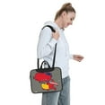 thumbnail image 6 of Lsque Dinosaur Super Hero Cartoon Pattern Laptop Bag – Portable & Slim Single-Shoulder Computer Case with Adjustable Strap, Protective, Lightweight for 13”/14”/15.6” Laptops, 6 of 8