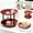 Pink, variant on Lwlmwt Fruit Plates,Double Round Fruit Platter Set,Household Double-layer Disc Multi-functional Storage Rack,Versatile Serving Plates for Fruits Snacks Treats
