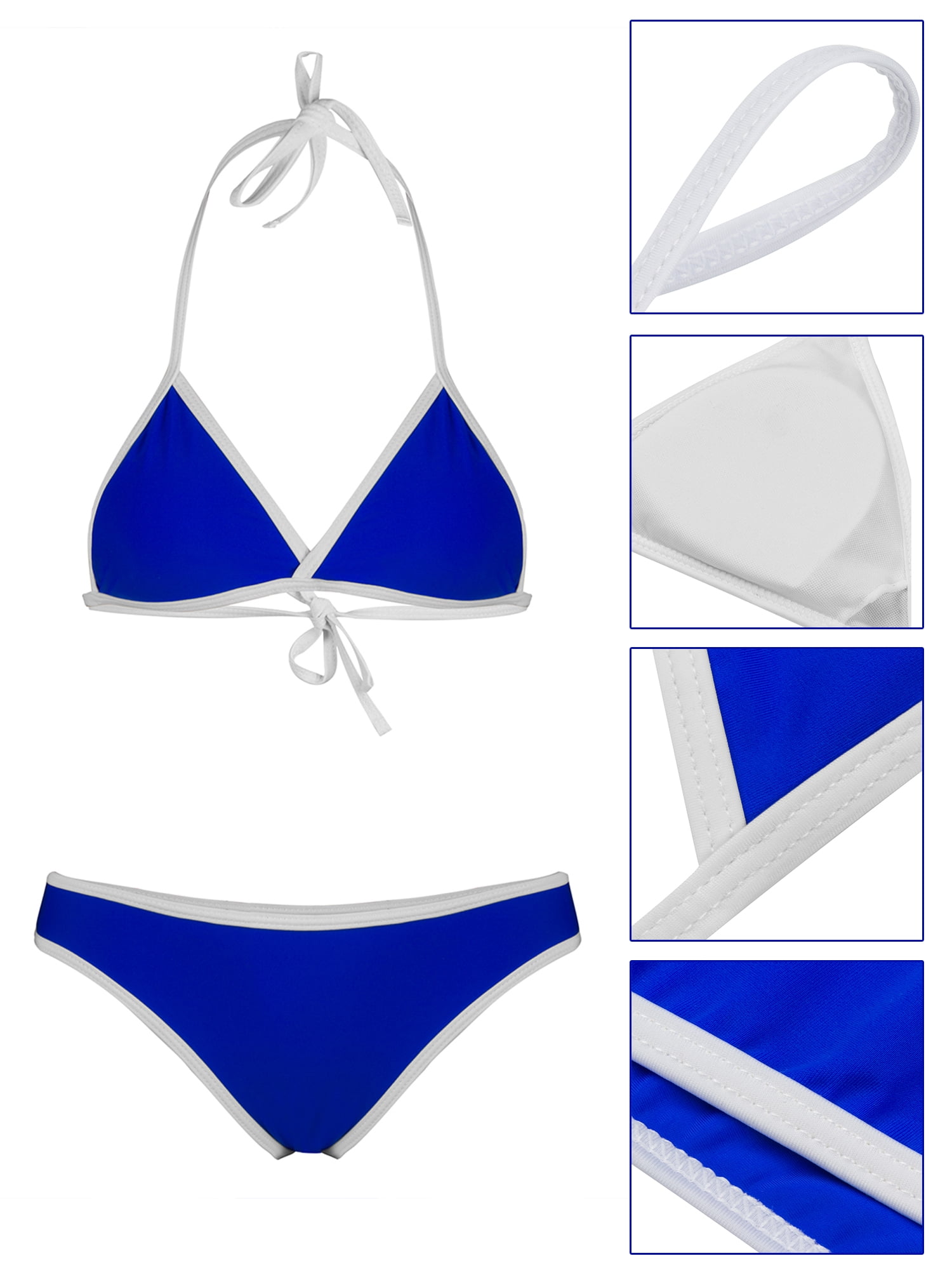 blue man swimming suits