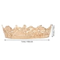 thumbnail image 2 of 1Pc Metal Men Queen Tiara Performance Tiara Male Female Universal Prince Tiara, 2 of 7