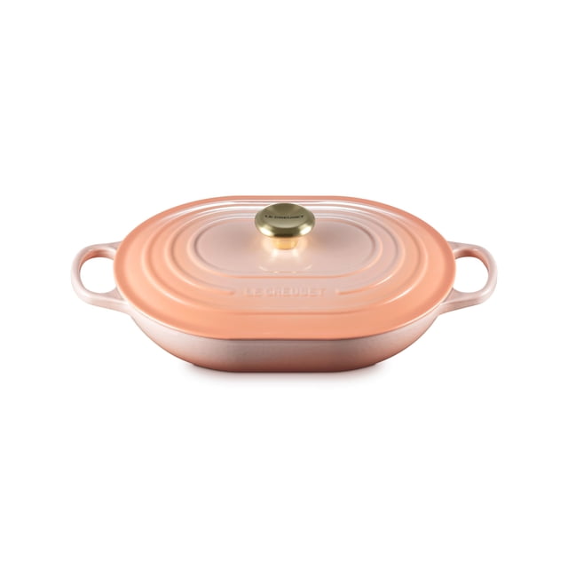 Cocotte ovalada de hierro fundido Le Creuset Signature de 3,75 qt