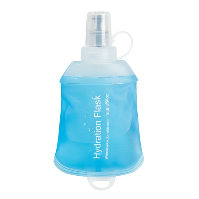 Botella de agua deportiva a prueba de fugas Botella flexible portátil para actividades al aire libre, senderismo, ciclismo, gimnasio y viajes Ligera y duradera Recipiente de hidratación