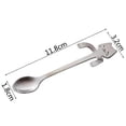 thumbnail image 6 of 10Pc Stainless Steel Cat Coffee Spoons Mini Cute Cat Modeling Teaspoon Ice Cream Dessert Spoon Kitchen Tableware Gadgets, 6 of 6