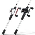 thumbnail image 3 of Sougayilang 4 Sections 198CM Casting Fishing Rod and 18+1BB Baitcasting Reel Kit, 3 of 8