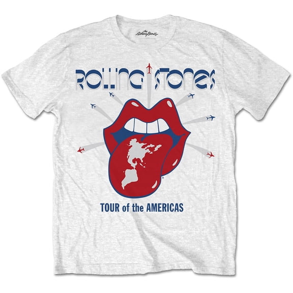 The Rolling Stones Unisex T-Shirt Tour of the Americas (Small)