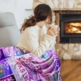thumbnail image 3 of to My Granddaughter Gifts for Mother''s Day Blankets, Granddaughter Gifts Blanket from Grandma/Grandpa, Birthday Graduation Gift Idea for Granddaughter Flannel Throw Blanket 60" x 50", 3 of 5