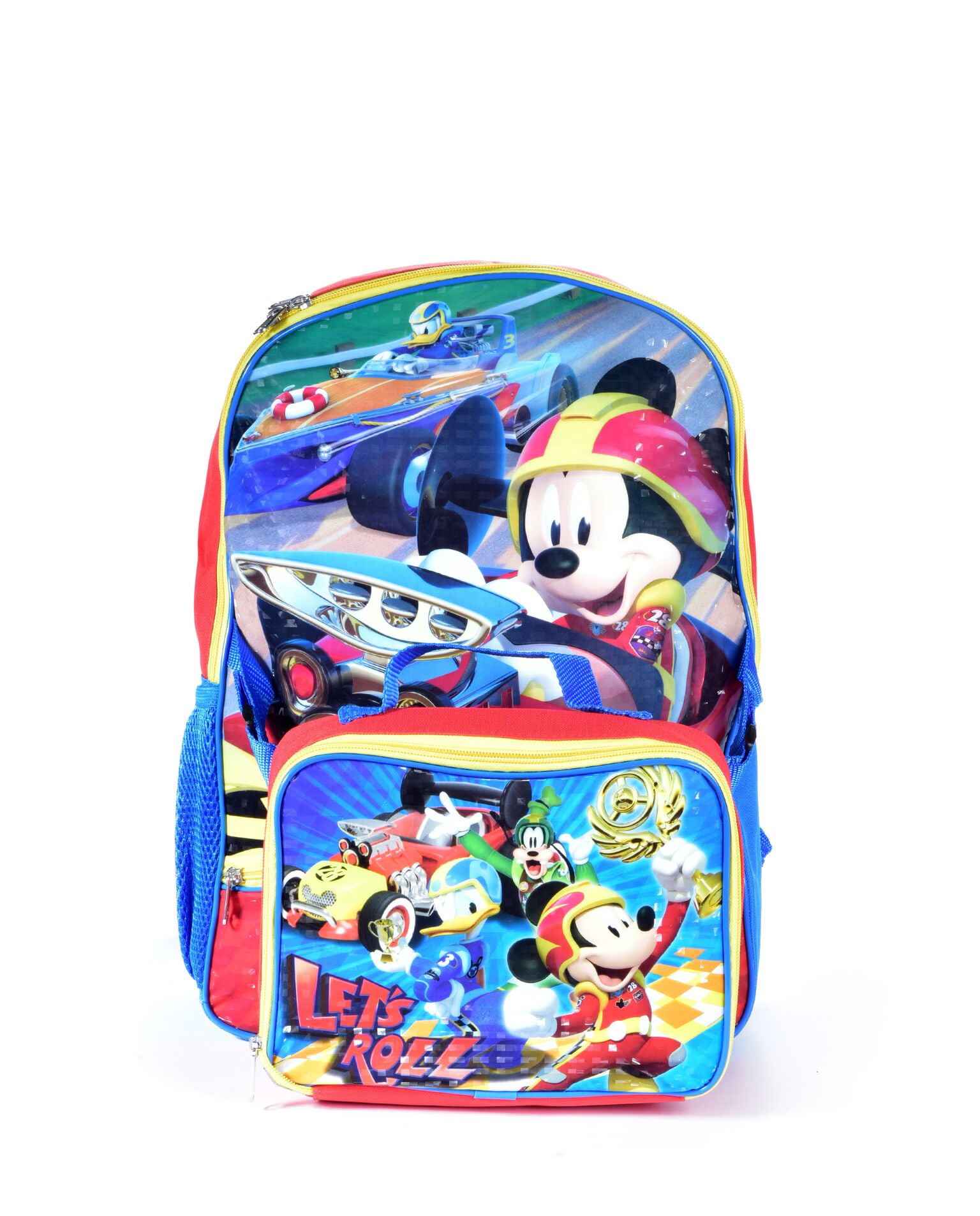 mickey and the roadster racers backpack