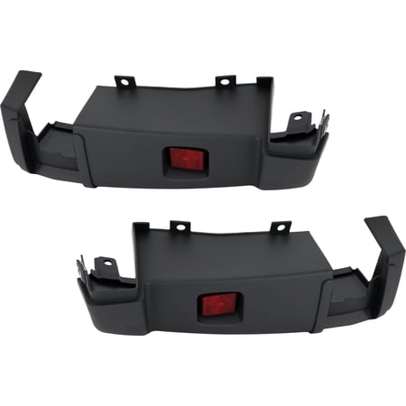For 2014-2018 ProMaster 1500 Rear Bumper End Plastic SET PAIR