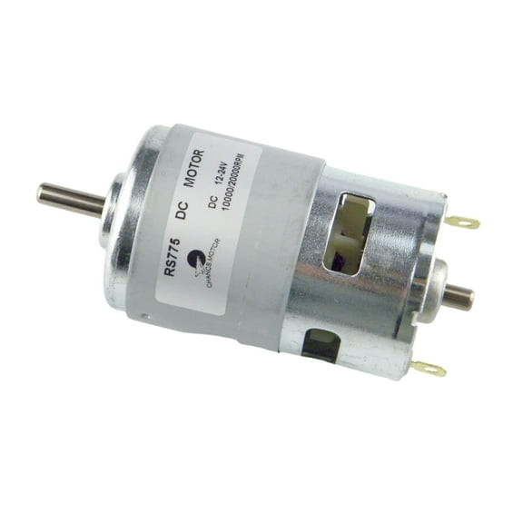 CHANCS Permanent Magnet DC 12V 775 Motor 12V/24V DC Mini Gear Motor High Speed 10000RPM/20000RPM Gear Motor Electronic Compone