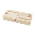 thumbnail image 2 of Wooden Enrichment Foraging Toy Feeding Toys for Rabbit Chinchilla Guinea Pig style A, 2 of 8