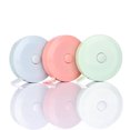 thumbnail image 1 of 3 Pack Tape Measure Measuring Tape for Body Fabric Sewing Tailor Cloth Knitting Craft Weight Loss Measurements Retractable 60-inch 1.5 Meter, Small Push Button Dual Sided Tape Measure Body Measuring, 1 of 6