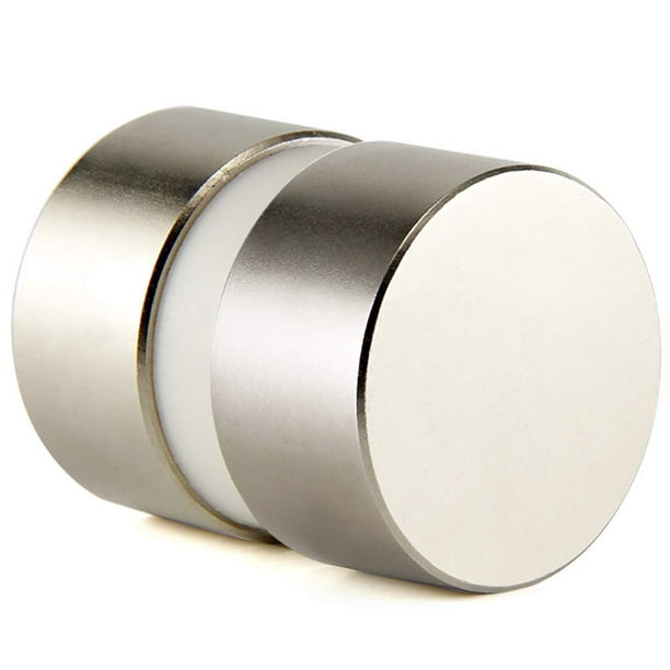 40x20mm Super Strong Neodymium Disc Magnet, N52 Permanent Magnet Disc, The World's Strongest & Most Powerful Rare Earth Magnets - Two Piece Walmart.com