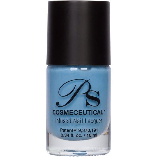 Ps Polish All Natural Anti Fungal Nail Polish Safe Non Toxic Professional Grade Nail Art And Polish Nail Lacquer Best Nail Polishes For Manicure Pedicure Hands Feet And Nails Summer Sky Walmart Com